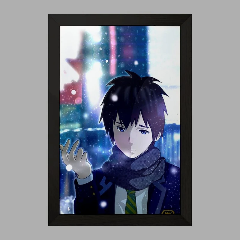 تابلو خندالو مدل تاکی تاچیبانا انیمه یورنیم Your Name  کد 16290