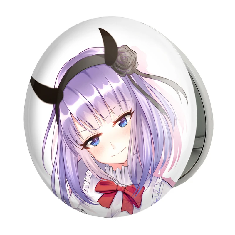 آینه جیبی خندالو طرح شیداره انیمه داگاشی کاشی Dagashi Kashi مدل تاشو کد 23381 