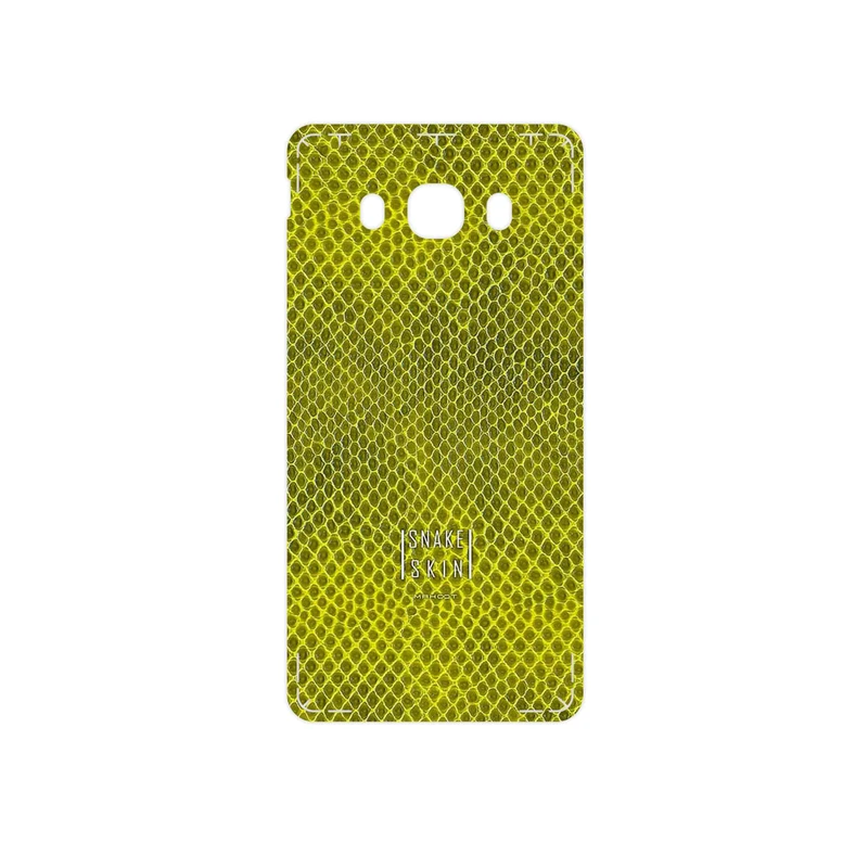 برچسب پوششی ماهوت مدل Yellow Snake Skin مناسب برای گوشی موبایل سامسونگ Galaxy J5 2016