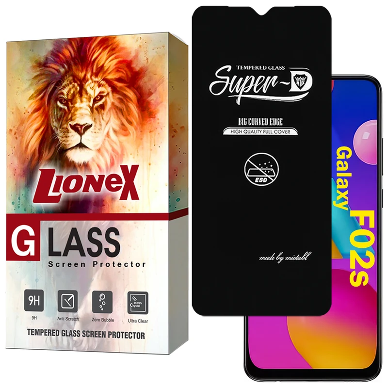 محافظ صفحه نمایش لایونکس مدل SUPERDNL مناسب برای گوشی موبایل سامسونگ Galaxy F02s