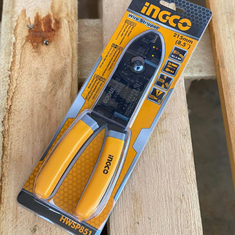 انبر پرس سر سیم اینکو مدل HWSP851 سایز 8.5 اینچ