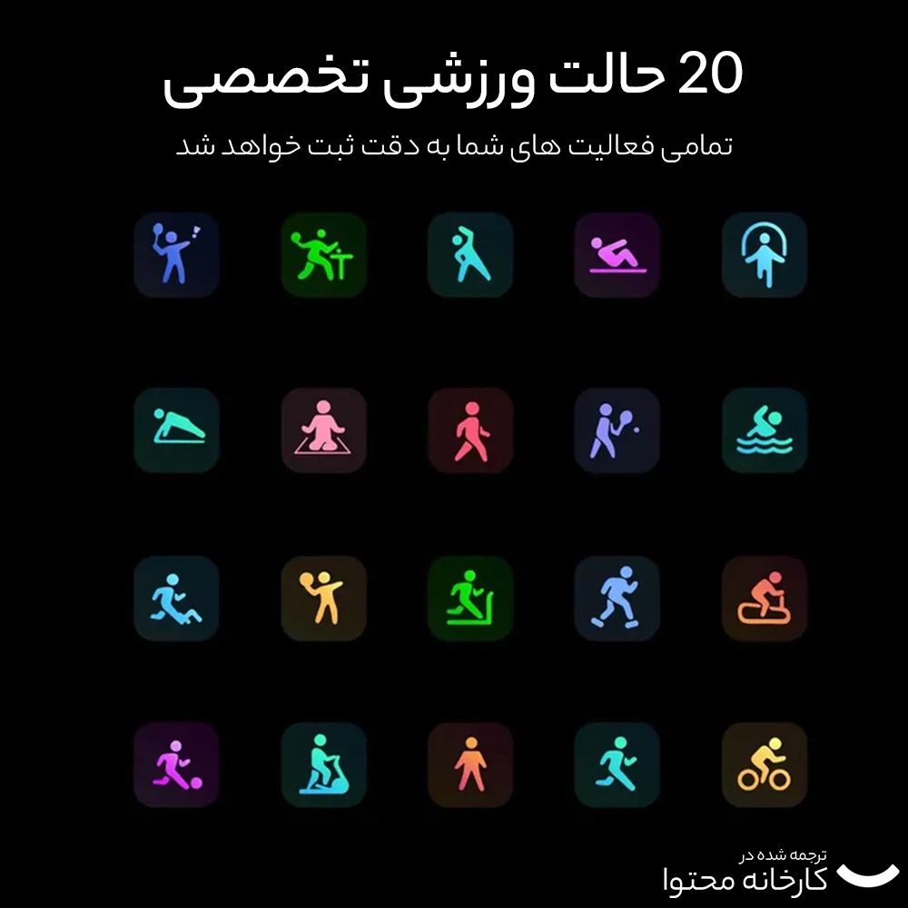 ساعت هوشمند میبرو مدل T1 -  - 14