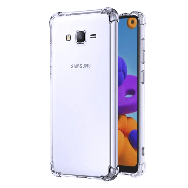 کاور مدل شفاف مناسب برای گوشی موبایل سامسونگ Galaxy J2 Prime / J2 2017