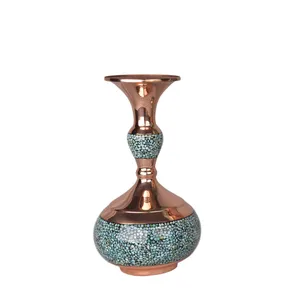 گلدان فیروزه کوبی هنرلوکس مدل FgH23