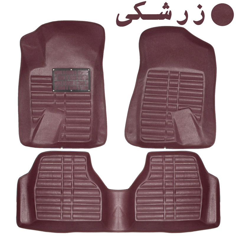 کفپوش سه بعدی خودرو مدل A-h مناسب برای پژو پارس