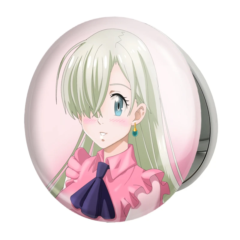 آینه جیبی خندالو طرح الیزابت انیمه هفت گناه کبیره مدل تاشو کد 17545 