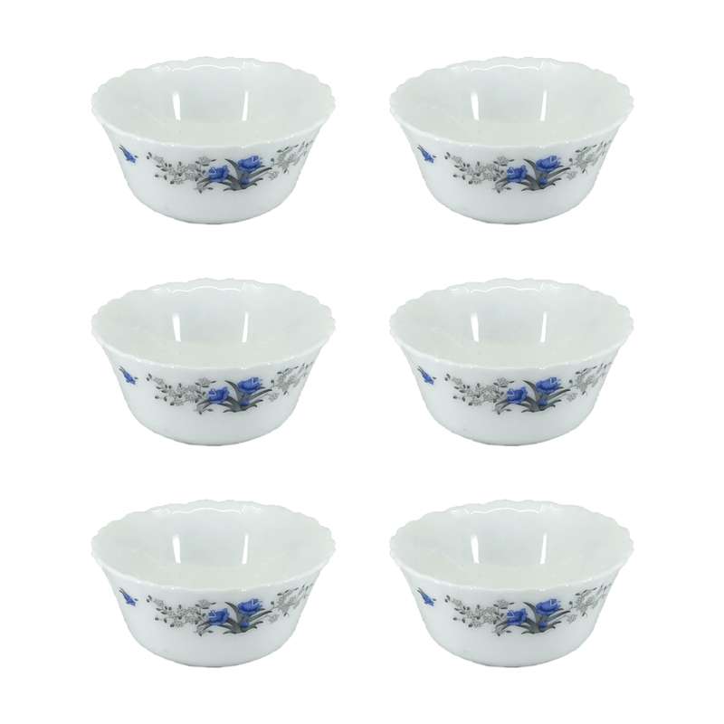 پیاله پارس اپال طرح رمانتیک120 بسته 6 عددی