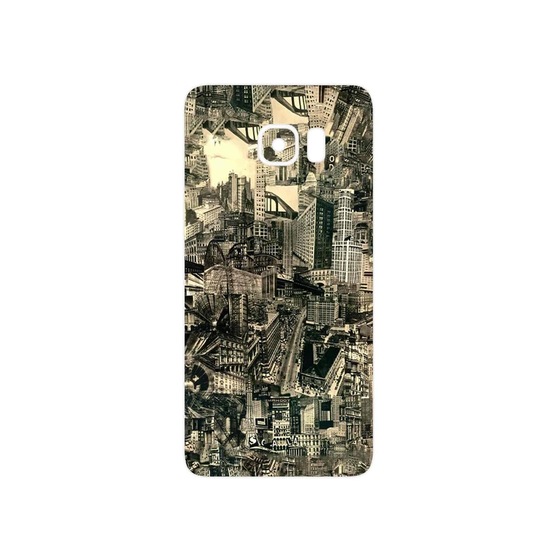 برچسب پوششی ماهوت مدل Collage of Skyscraper مناسب برای گوشی موبایل سامسونگ Galaxy S6 Edge