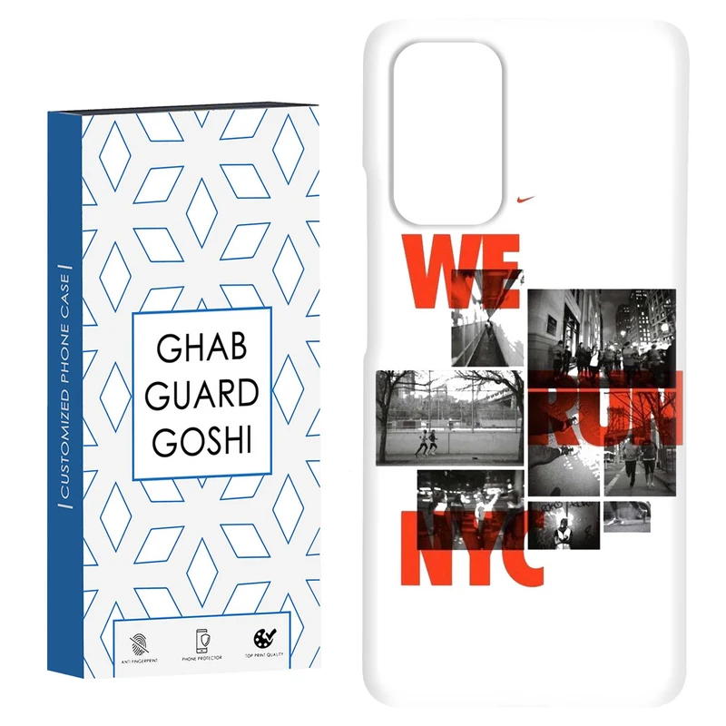 کاور قاب گارد گوشی طرح WE RUN کد Dimo-739 مناسب برای گوشی موبایل شیائومی Redmi Note 9 4G / Redmi 9T