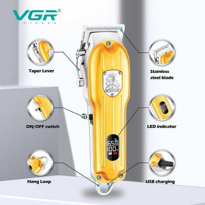ماشین اصلاح موی سر و صورت وی جی ار مدل V-092 -  - 2