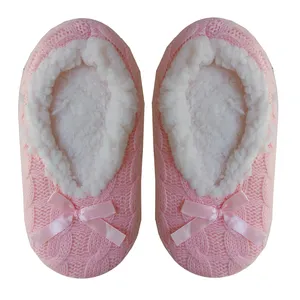 پاپوش دخترانه مدل لوپیل عروسکی رنگ صورتی