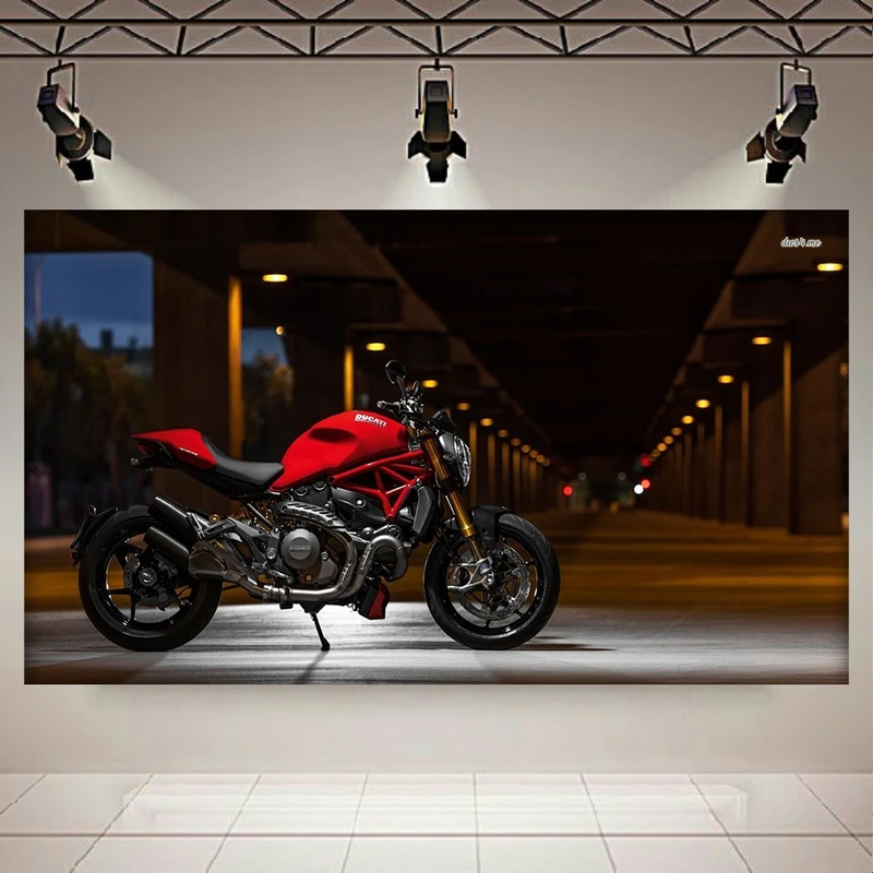 تابلو شاسی طرح موتور مدل Ducati کد AR4990