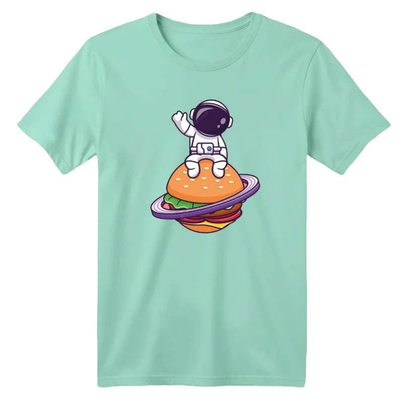 تی شرت آستین کوتاه بچگانه مدل فضانورد کد ۷