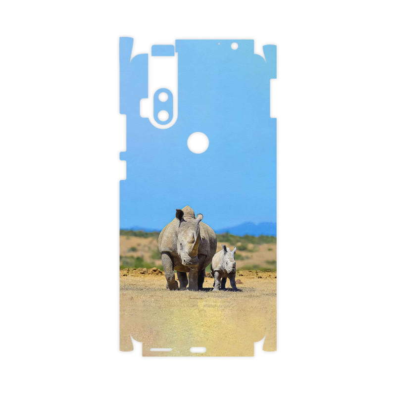 برچسب پوششی ماهوت مدل Rhino-FullSkin مناسب برای گوشی موبایل موتورولا One Hyper