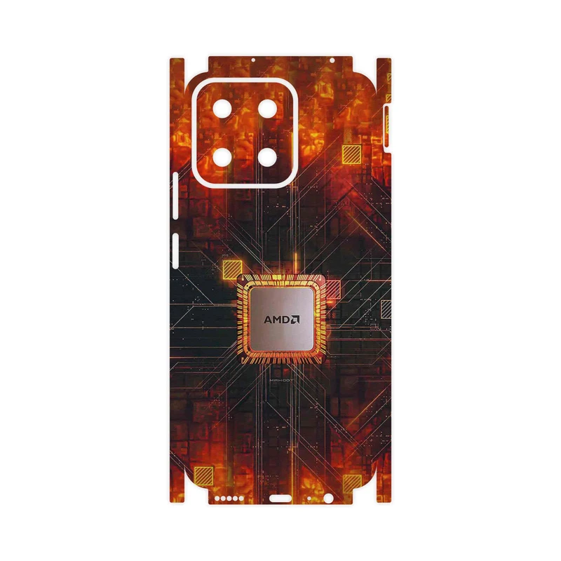 برچسب پوششی ماهوت مدل AMD-FullSkin مناسب برای گوشی موبایل آنر X7c