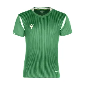 تی شرت ورزشی مردانه مکرون مدل فارست رنگ سبز