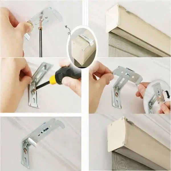 بست پرده دیواری زبرا مدل TW-B02بسته 2 عددی