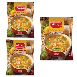 سوپ سبزیجات ترخینه- 70 گرم بسته 3 عددی
