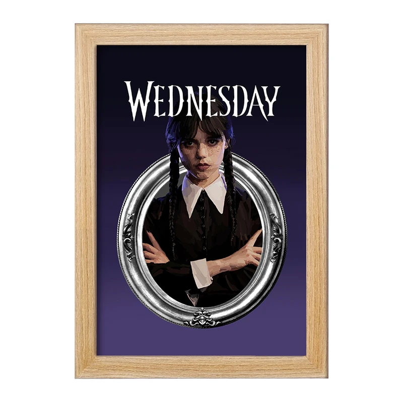تابلو خندالو مدل ونزدی (Wednesday) کد F2463