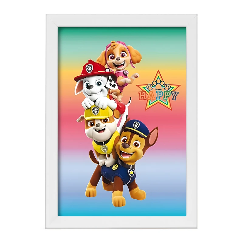 تابلو خندالو مدل سگ های نگهبان کد F11022