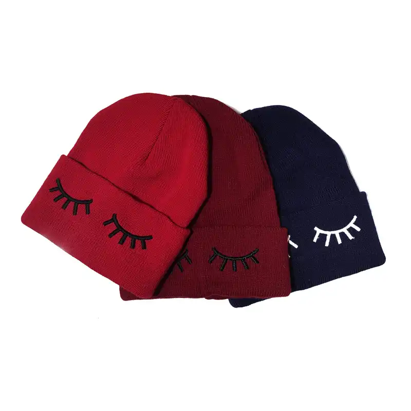 کلاه بافتنی مدل پلکی