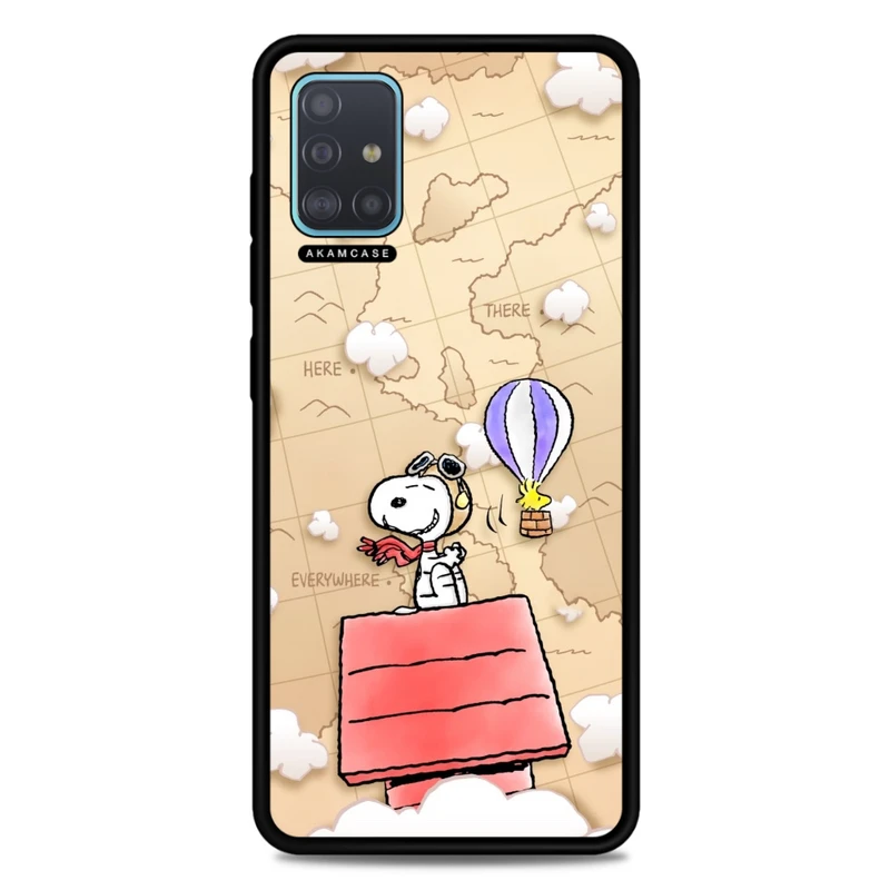 کاور آکام مدل AMC-WSGA51-SNOOPY-24 مناسب برای گوشی موبایل سامسونگ Galaxy A51