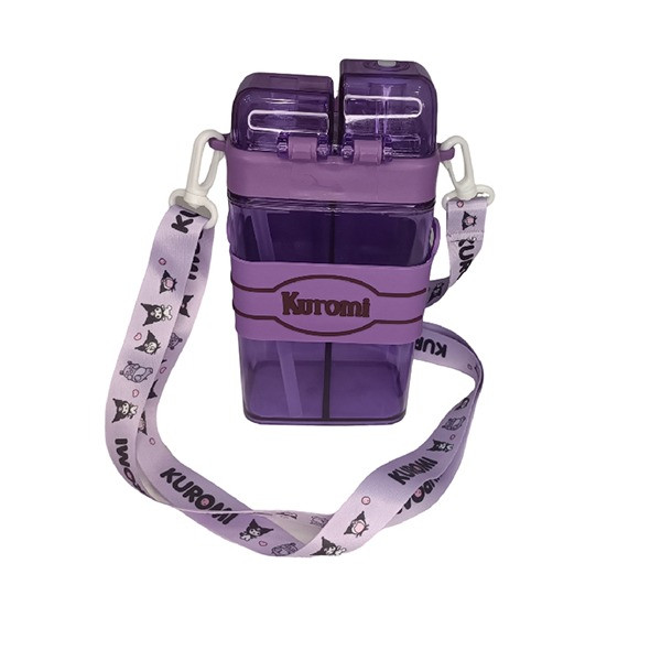 قمقمه کودک طرح دو مخزنه  مدل کرومی گنجایش 0.5 لیتر