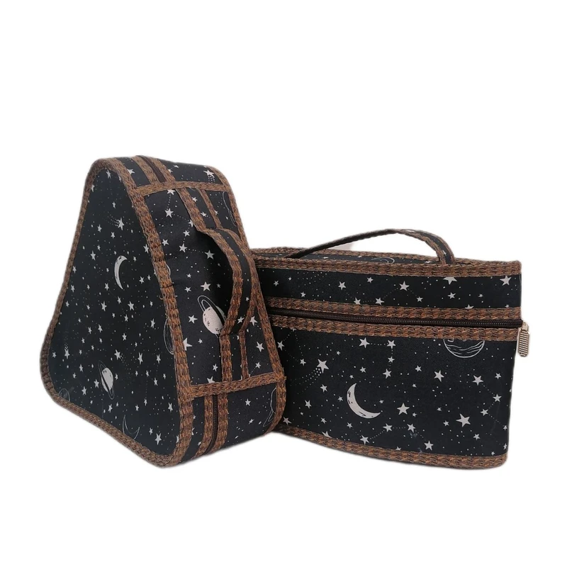 ست کاور اتو و سشوار طرح کهکشانی مجموعه دو عددی