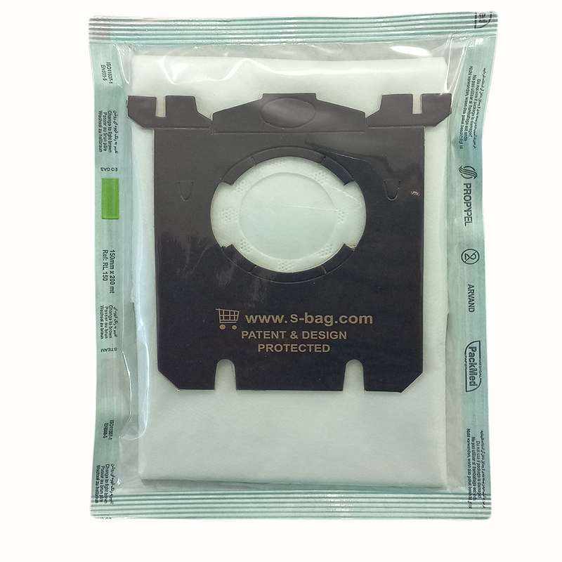 کیسه جاروبرقی Clean مدل K-4-64-007  بسته چهار عددی مناسب برای جاروبرقی های فیلیپس ، آ ا گ و الکترولوکس