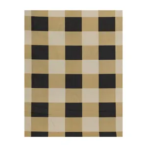 ملحفه آدنو مدل Chess کد IR72 دونفره سایز 160x200 سانتیمتر