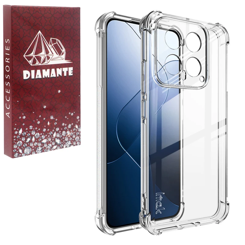 کاور دیامانته مدل ساده مناسب برای گوشی موبایل شیائومی Mi 14