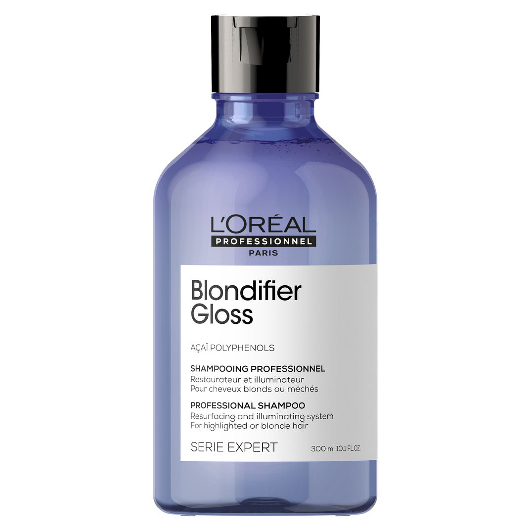 شامپو مو لورآل مدل Blondifier Gloss حجم 300 میلی لیتر