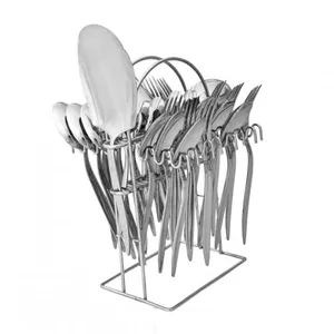 سرویس قاشق چنگال 33 پارچه ام جی اس کد 02