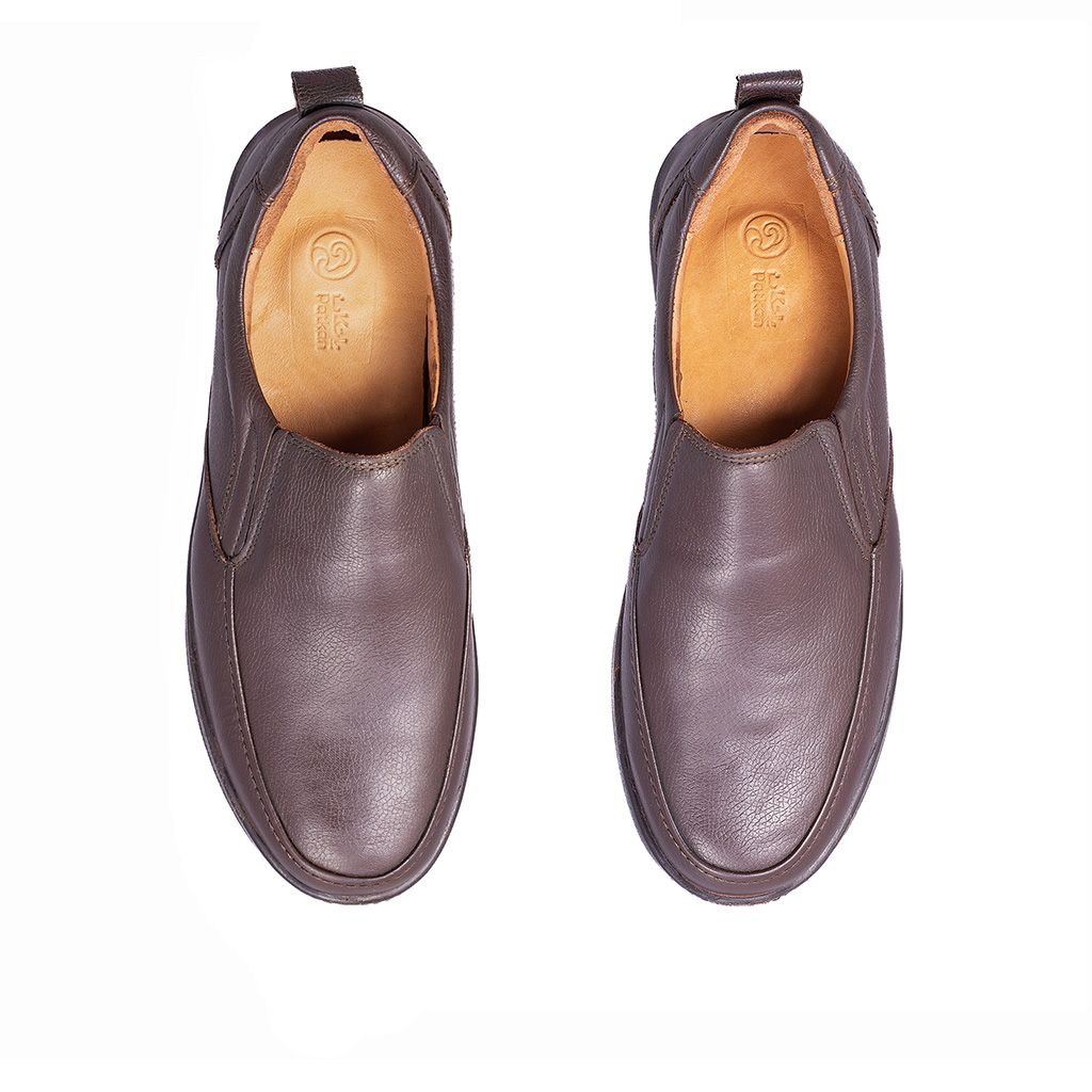 کفش طبی مردانه پاتکان مدل Fior رنگ قهوه ای -  - 3