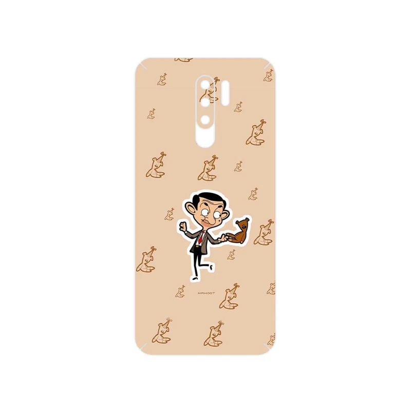 برچسب پوششی ماهوت مدل Mr.Bean مناسب برای گوشی موبایل شیائومی Redmi 9