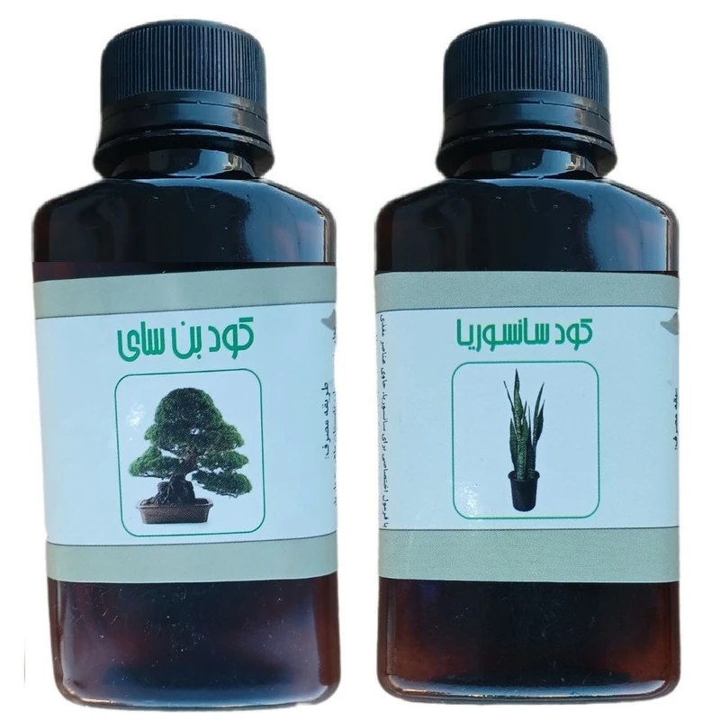 کود مایع بن سای و سانسوریا مدل life drop حجم 110 میلی لیتر