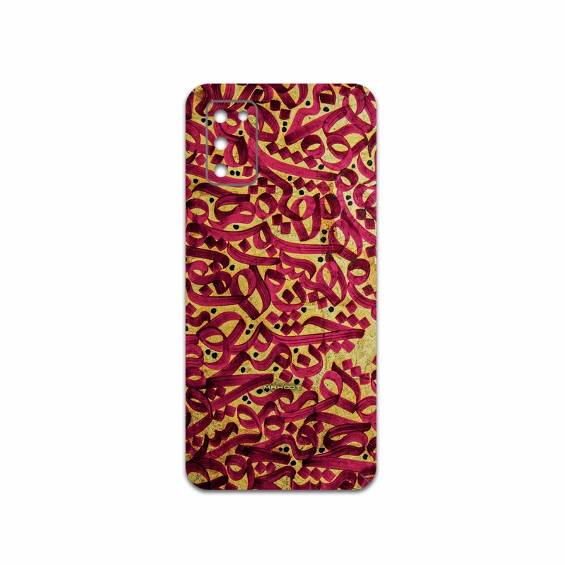 برچسب پوششی ماهوت مدل Nastaliq-6 مناسب برای گوشی موبایل سامسونگ Galaxy A03S