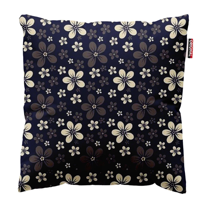 کوسن پاد آفرین طرح گل کد 1936 سایز 30*30 سانتی متر