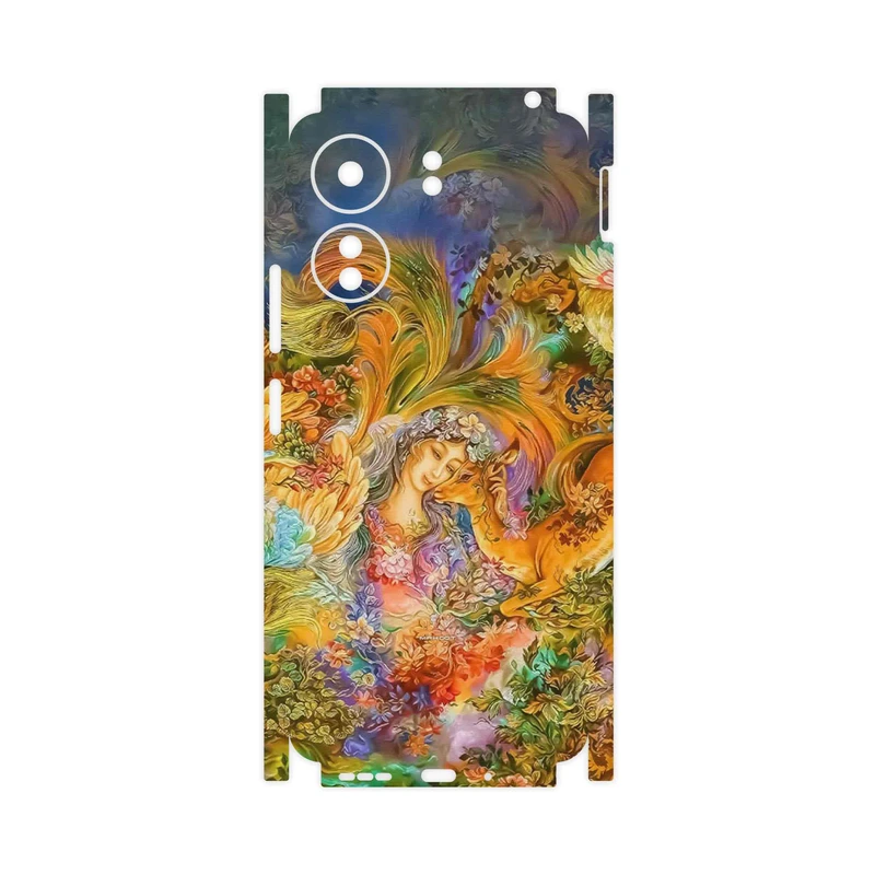 برچسب پوششی ماهوت مدل Persian miniature 3-FullSkin مناسب برای گوشی موبایل شیائومی Redmi 13C