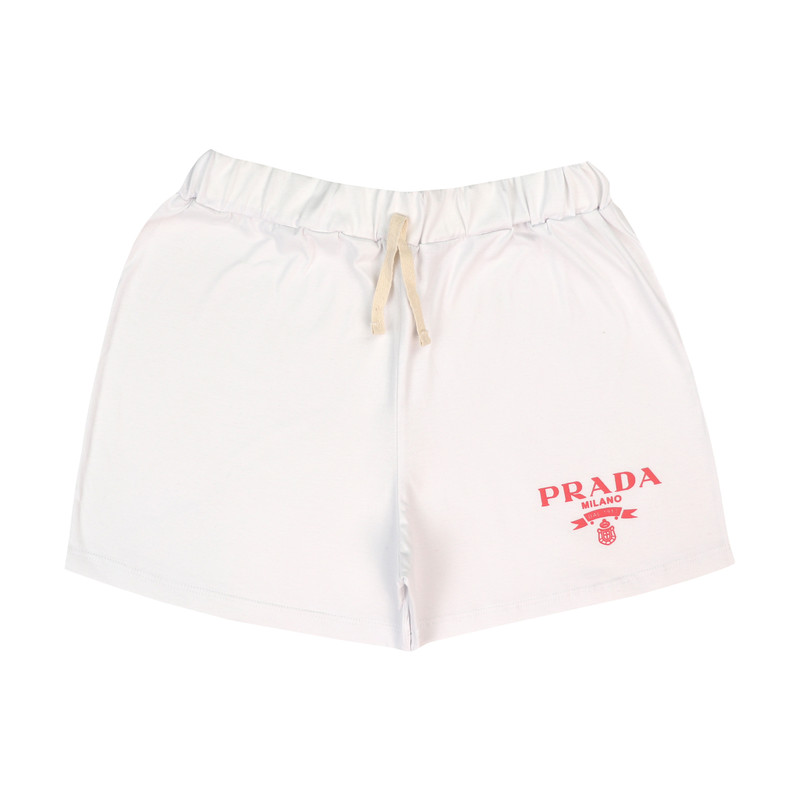 ست تی شرت و شلوارک زنانه مدل کشی بنددار