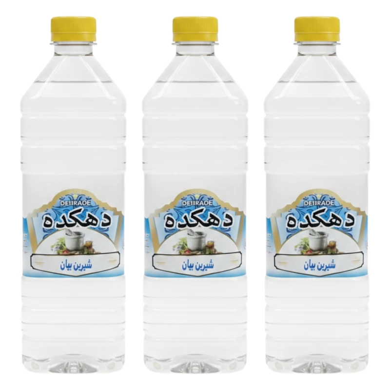 عرق شیرین بیان دهکده - 1 لیتر بسته سه عددی 