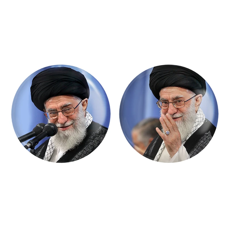 مگنت خندالو طرح رهبر کد 25752577 مجموعه 2 عددی