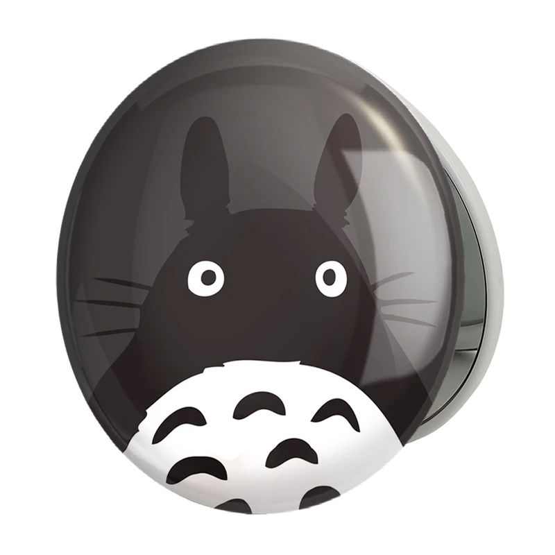 آینه جیبی خندالو طرح انیمه همسایه من توتورو My Neighbor Totoro مدل تاشو کد 30247