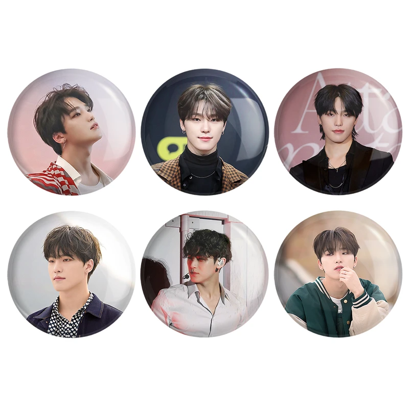 مگنت خندالو طرح دینو گروه سونتین Seventeen کد 1302A مجموعه 6 عددی