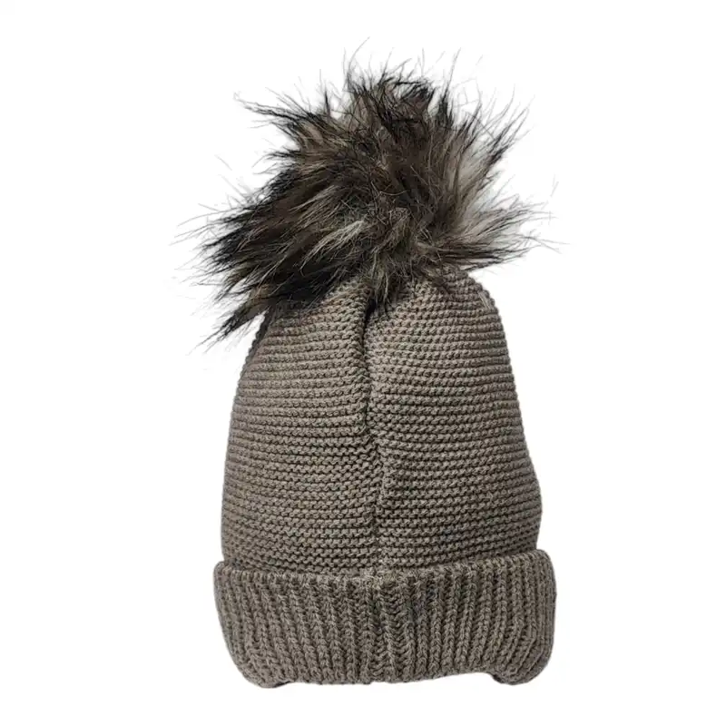 کلاه بافتنی بچگانه مدل تدی بیر 04