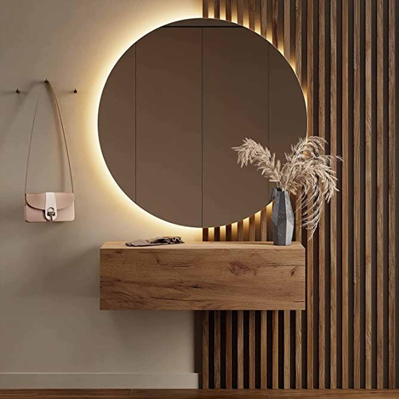 آینه الف طرح گرد کد BA-100