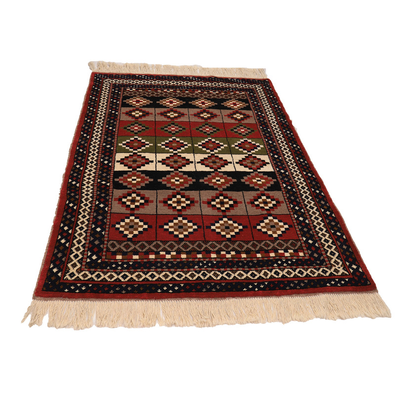 فرش دستباف سه متری متری طرح خراسان کد 4020346