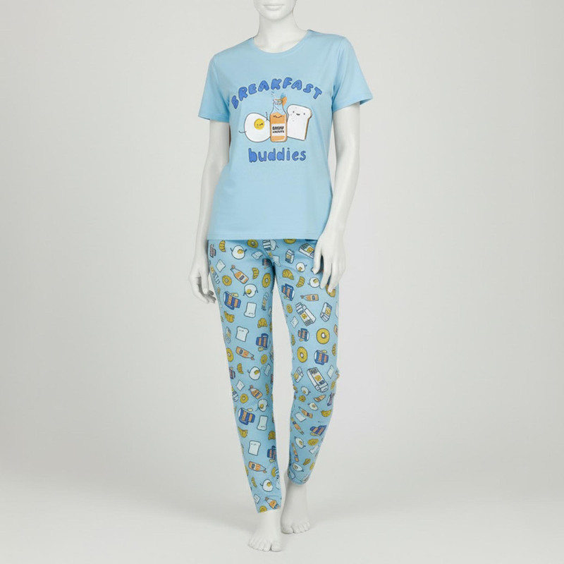 ست تی شرت آستین کوتاه و شلوار زنانه مادر مدل Maya