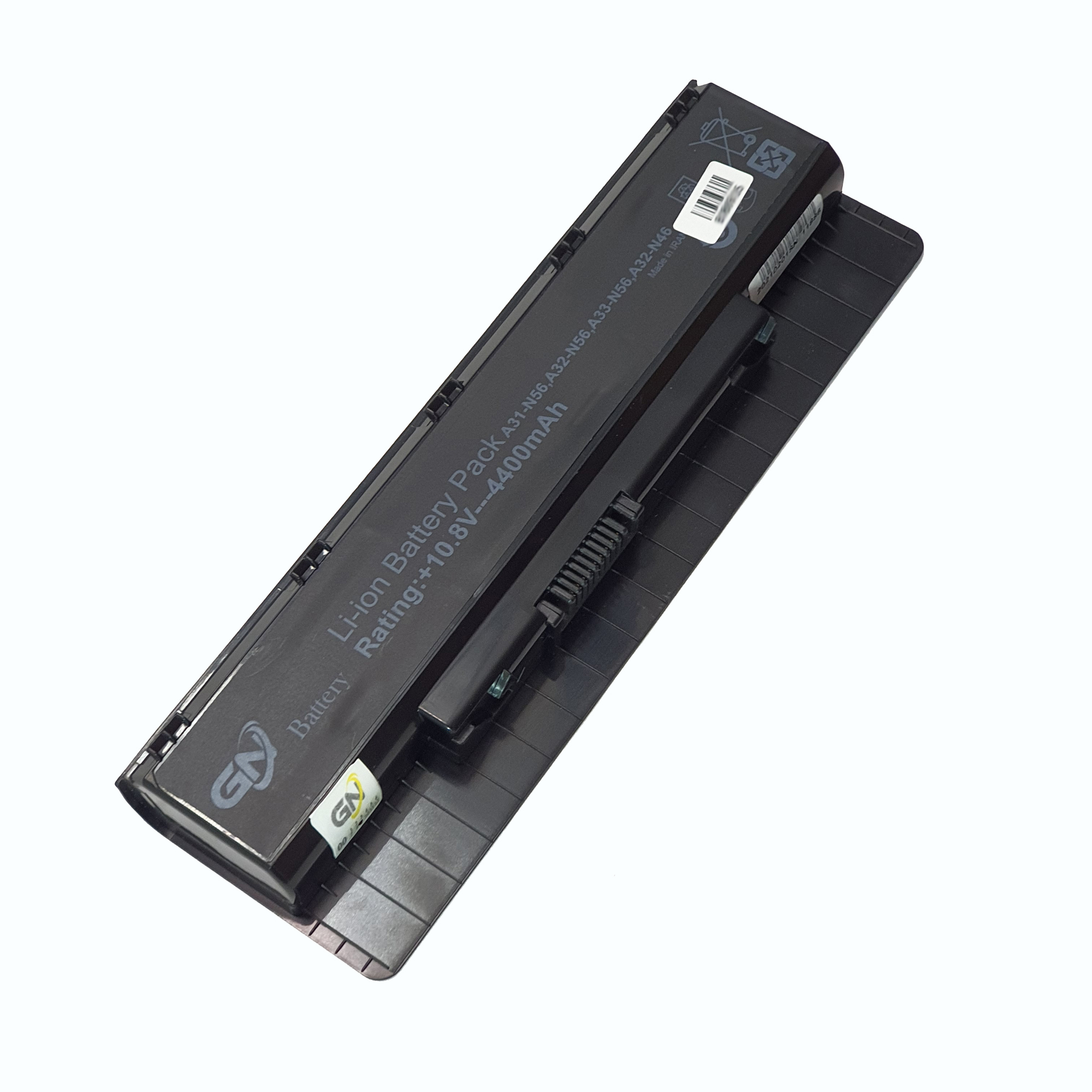 باتری لپ تاپ 6 سلولی مدل A32-N56 مناسب برای لپ تاپ ایسوس N56/N46/G56/N76                     غیر اصل