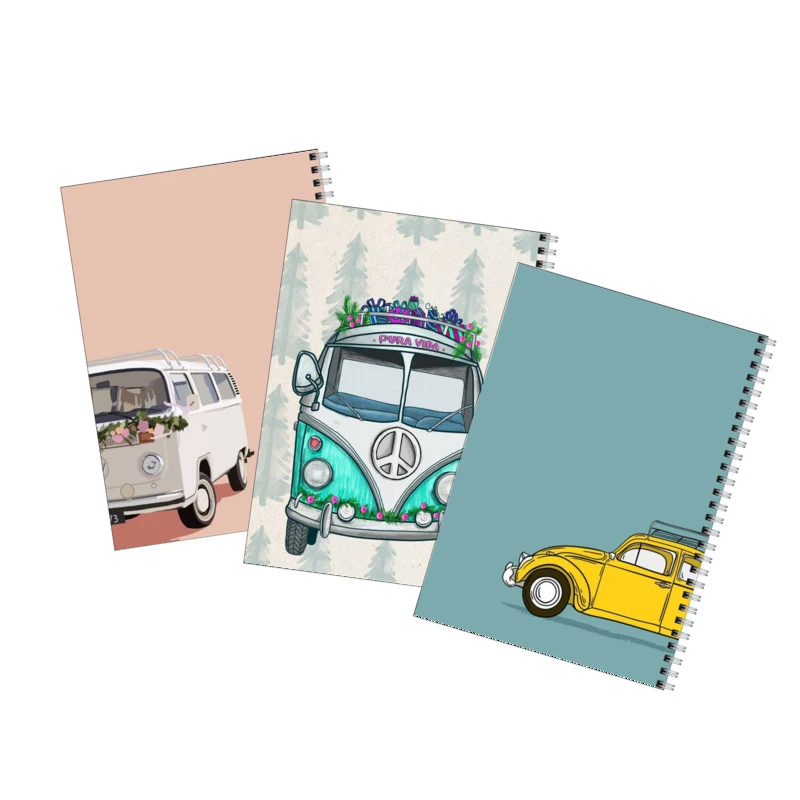 دفتر مشق 100 برگ بامبیلیپ طرح فولکس کد 94 مجموعه 3 عددی